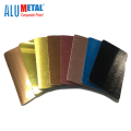 Cheap price Chinese mirror brushed color ACP alucobond Aluminum Composite Panel for construction and decoration